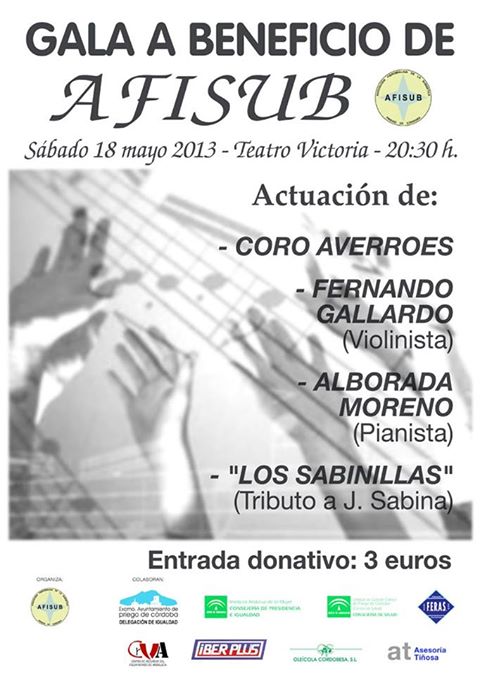 Gala a beneficio de AFISUB