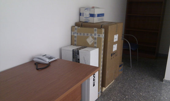 Imagen El Hospital Infanta Margarita de Cabra, compró tecnología en el año 2009 que tiene todavía empaquetada y sin usar